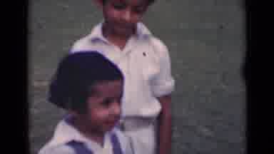 India (1947): Indian Kids Playing In The Middle Of The Field