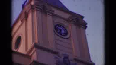 India (1947): Image Of A Clocktower With Pigeons Flying Around It