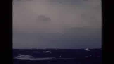 Persian Gulf (1947): Large Waves In Rough Seas As Seen From A Passengers Point Of