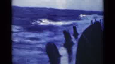 Persian Gulf (1947): Massive Waves In The Middle Of Rough Seas As Seen From The