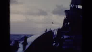 Persian Gulf (1947): A Large Shipping Vesicle Is Rocking Back And Forth In The