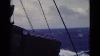 Persian Gulf (1947): Ship Is Sailing In Water In Midday
