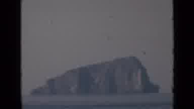 Persian Gulf (1947): Island Lighthouse Light House Ocean Sea Lonely Color Vintage