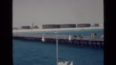Persian Gulf (1947): View Of Fishing Platform In A Place Of Rare Beauty And Very