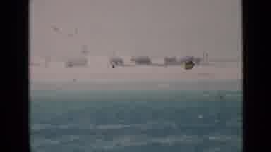 Persian Gulf (1947): Sunny Day At The Beach With Homes On Ocean View Property
