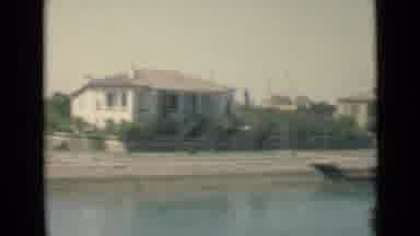 Suez Canal Egypt (1946): View Of A Very Small And Peaceful Marina In A