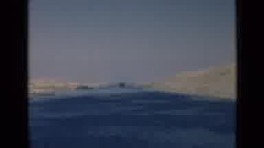 Suez Canal Egypt (1946): Man Sits B The Water And Watches It Pass By While