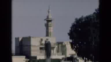 Suez Canal Egypt (1946): Video Of Someone Traveling Down The Road With A Structure