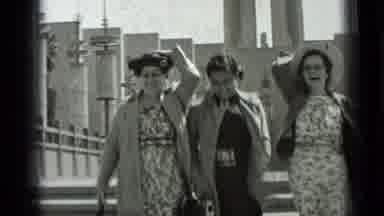 San Francisco California (1937): Women Leaving The Church On A Day Of Devotion In