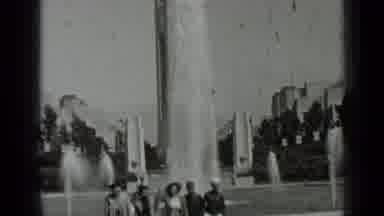 San Francisco California (1937): Sight Seeing Water Fountains