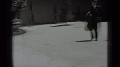 San Francisco California (1937): Black And White Man Walking By Two Other Adults