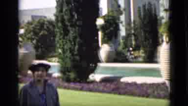 San Francisco California (1937): Old Video Showing A Man Walking By A Cathedral
