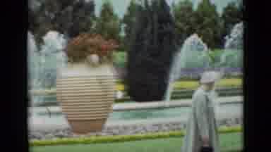 San Francisco California (1937): Two Ladies Walking In A Pretty Garden With