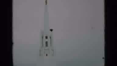 San Francisco California (1937): Steeple Is Shown And People Appear In Near