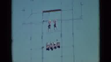 San Francisco California (1937): Acrobats On Platforms And Very High Ropes Doing