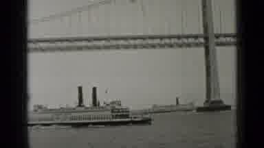 San Francisco California (1937): The Ferry Operates 24 Hours 7 Days A Week It Is