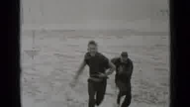 San Francisco California (1937): Boys On The Beach Play By The Water