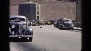 Arizona USA (1939): Stocked Traffic In The Earlier Time With Waiting People Next