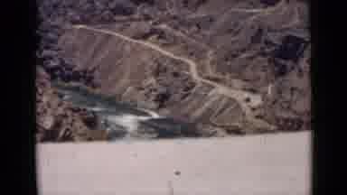 Arizona USA (1939): Video Taken From Standing On Top Of A Dam Looking Down At Rue