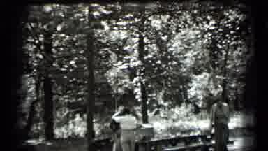 Clear Lake California (1939): Forest Camping Vintage Bbq Nature Black And White
