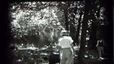 Clear Lake California (1939): People Talk While Walking Through Nature And