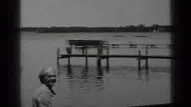 Clear Lake California (1939): Mother And Daughter Enjoying Day On Lake On A Hot