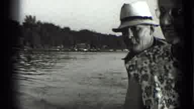 Clear Lake California (1939): The Husband And Wife Are Getting Ready To Go