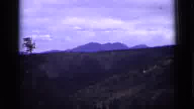 Colorado USA (1939): A Beautiful Mountain The Cloud Is Very Low And Trees