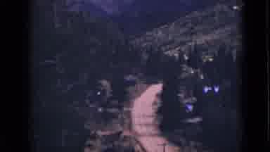 Colorado USA (1939): Lone Dirt Road Cuts Through The Woods And Goes Up Towards The
