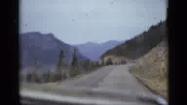Colorado USA (1939): Video Of Inside A Moving Car And Then A Man In A Hat With A