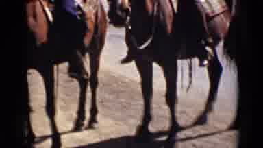 Colorado USA (1939): Horses Modern Cars Convenience Highway Road Car