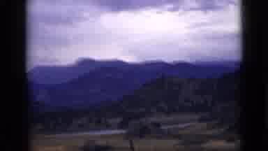 Colorado USA (1939): Lovely Scenery Filled With Trees And Mountains As We Drive By