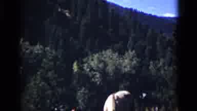 Colorado USA (1939): A Horse Eats The Grass Outside In The Wilderness Amongst A