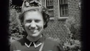 New York USA (1939): Close Up Shot Of A Woman Smiling And Talking Cuts To Shot Of