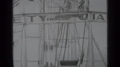 New York USA (1939): Video Of An Old Time Fairgrounds With Ferris Wheel And Pony