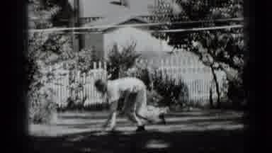 New York USA (1939): Man Doing An Impressive Handstand Then Starts Walking On His