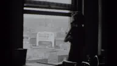 New York USA (1939): Woman On The Phone And She Is Standing By The Window