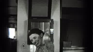 New York USA (1939): Black And White Video Of Woman Working In An Office