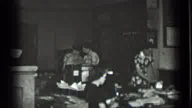 New York USA (1939): Older Ladies Work In The Sewing Shop As They Do A Lot Of Work