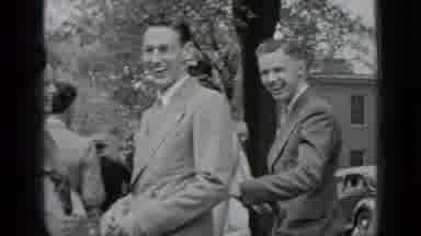 New York USA (1939): Young Fun People In The Past Having Fun Joking Around
