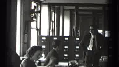 New York USA (1939): Office Boss Workers Desks Suit Tie Sitting Standing
