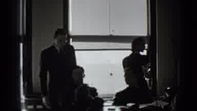 New York USA (1939): Coworkers In An Office Setting Lady On The Telephone Men In