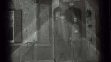 New York USA (1939): Black And White Film Of People Leaving A House To Join A