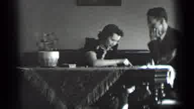New York USA (1939): Playing A Great Game Of Chess With My Loved One