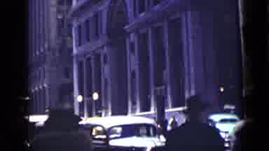 San Francisco California (1939): Very Tall Dark Building In An Industrial Area