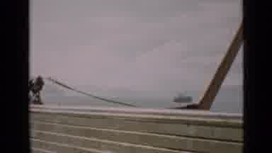 San Francisco California (1939): Boat Sailing Away Panning To A Home That Is Left