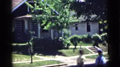 San Francisco California (1939): Summer Time Three Kids Walking On The Road With