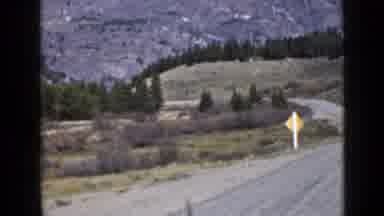 Utah USA (1939): Landscape Of A Clear Day With Grey Mountains In The Background