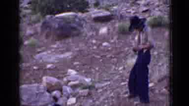 Utah USA (1939): Men And Women Sitting Or Walking On A Mountain
