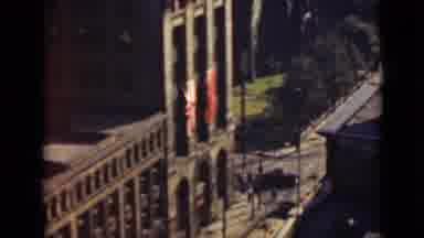 Ontario Canada (1940): Cars Drive Through Beautiful London To Catch A Glimpse Of